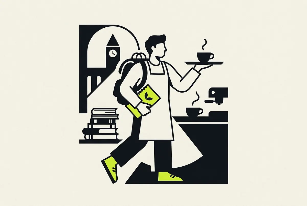 Illustration til guiden SU og studiejob: undgå at betale SU tilbage